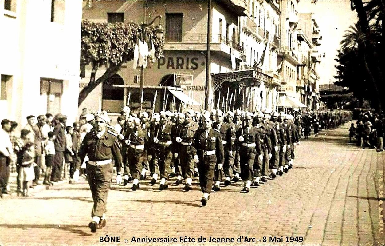 Bone - Anniversaire fete de Jeanne d'Arc - 8 mai 1949.jpg